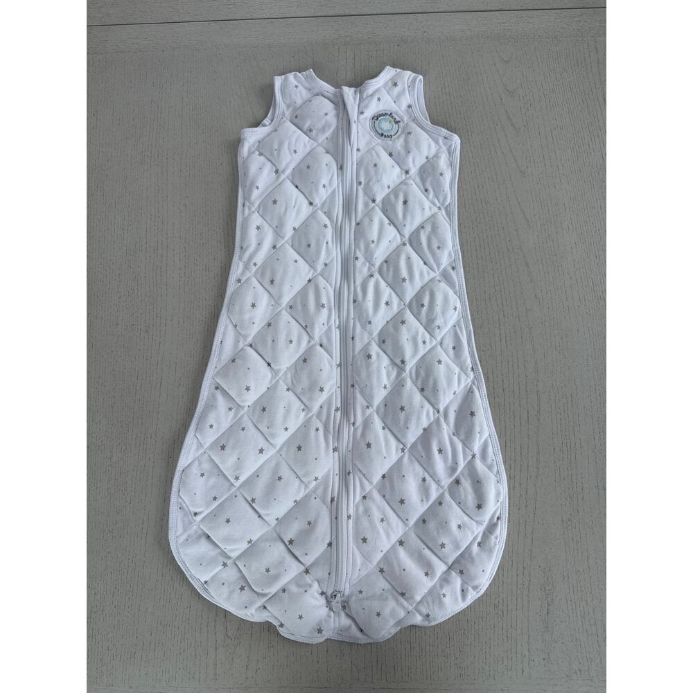 Cozy White Quilted Kids Sleep Sack